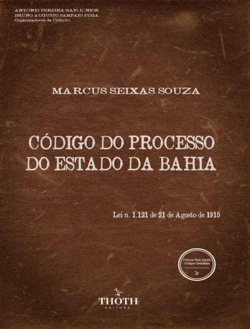 Código do Processo do Estado da Bahia - VERSÃO COMUM