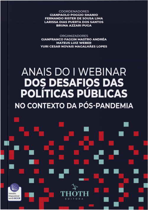 Anais do I Webinar dos Desafios das Políticas Públicas no Contexto da Pós-Pandemia