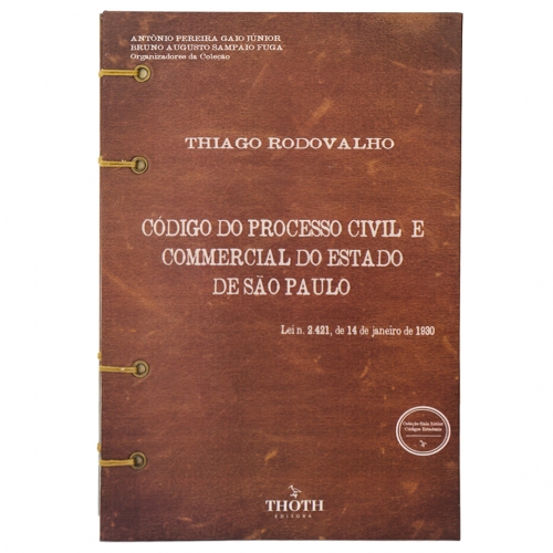 Código do Processo Civil e Commercial do Estado de São Paulo - Versão Artesanal
