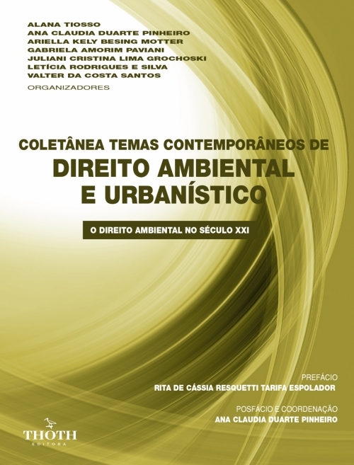 Coletânea Temas Contemporâneos de Direito Ambiental e Urbanístico