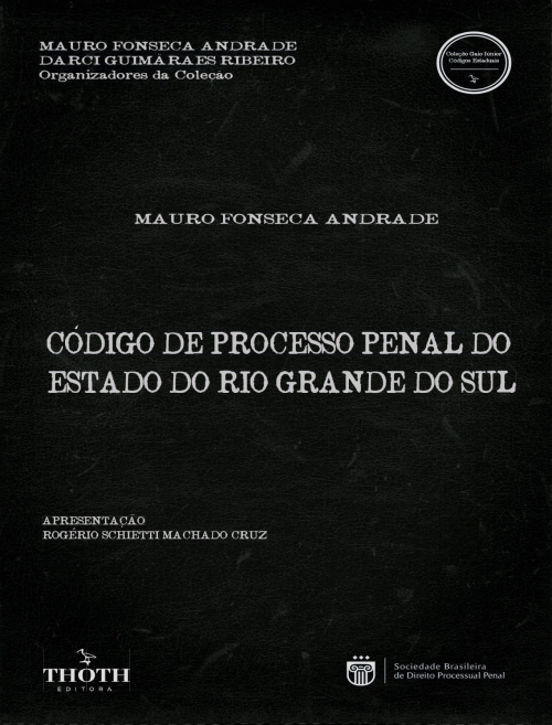 Código de Processo Penal do Estado do Rio Grande do Sul - Versão Comum