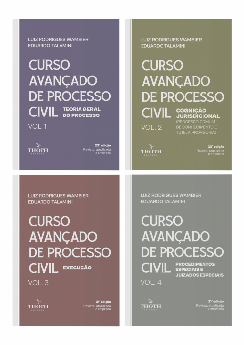 Curso Avançado de Processo Civil - Completo