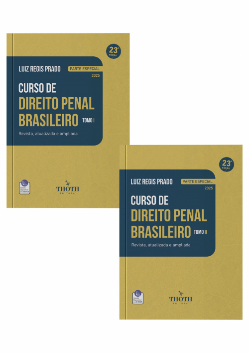 Curso de Direito Penal Brasileiro: Parte Especial - Tomo I e II - 23° Edição