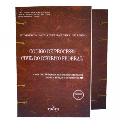 Código de Processo Civil do Distrito Federal - Versão Artesanal