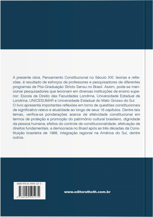 Pensamento Constitucional no Século XXI: Teorias e Reflexões