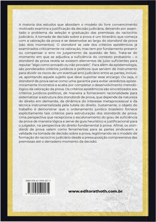 Standards de Prova na Perspectiva da Tutela dos Direitos