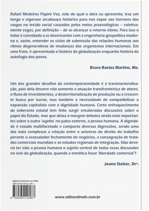 O direito internacional do trabalho e a globalização: perspectivas de controle social sobre o livre-comércio