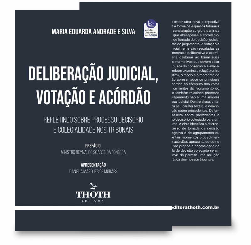 Editora Thoth - Réquiem às medidas judiciais atípicas nas